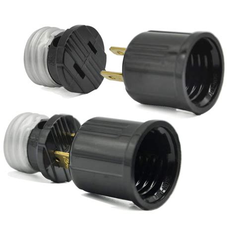 buy light bulb socket  outlet adapterplug  light socket kitus regular screw black socket