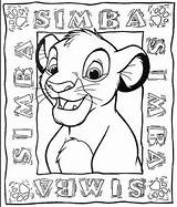 Lion King Coloring Pages Simba Disney Kids Animated Sheet Colouring Printable Animation Movies Bestcoloringpagesforkids Drawings Sheets Gif Games Drawing Animals sketch template