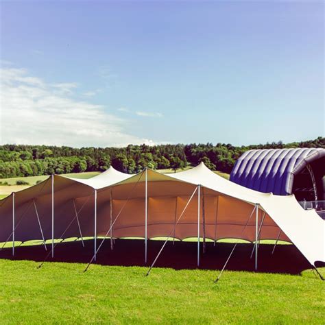 enclosed stretch tent  sides  tent hire tent west yorkshire