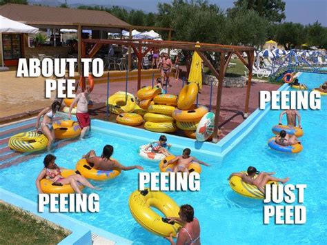 Being Hyper Aware Of All The Pee In Pools And In Water Parks Pool