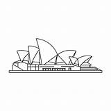 Opera House Sydney Template sketch template