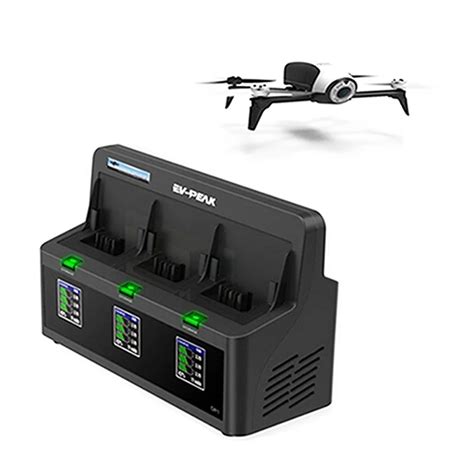 parrot bebop professional drone quadcopter channels wch ach  battery charger