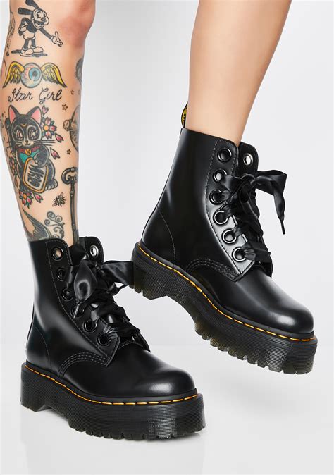 dr martens molly buttero boots dolls kill