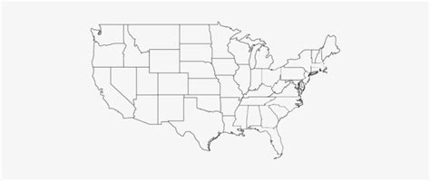 blank map usa  states  png  pngkit
