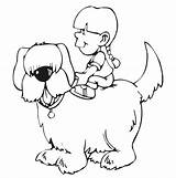 Colorear Perro Cachorros Jugando Tiernos Perritos Variados Razas Peludos Mascota Libro sketch template