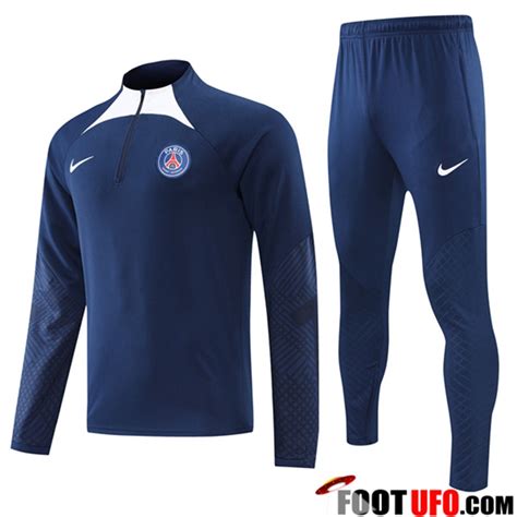 goedkope psg trainingspak marineblauw