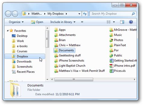 integrate dropbox  windows  libraries techinch