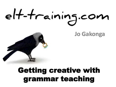 creative  grammar teaching