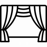 Theater Transparent Stage Theatre Clip Curtains Clipart Library Curtain Icon Screen sketch template