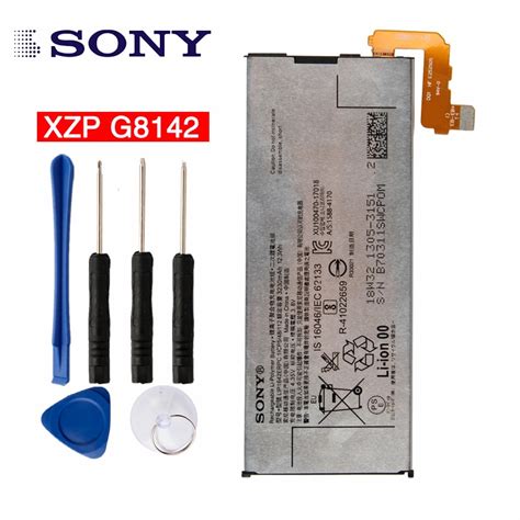 original sony xz premium battery  sony xzp   liperpc mah  mobile phone