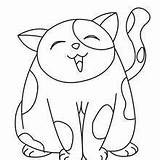 Coloring Cat Pages Fat Printable Cute Lol Getdrawings Realistic Drawing Template Getcolorings Color sketch template