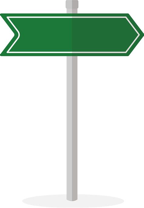 traffic sign arrow euclidean vector green arrow sign png