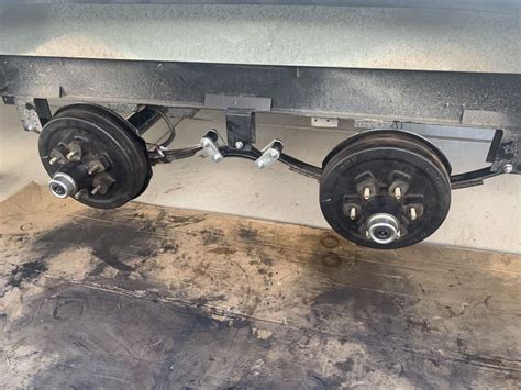 dexter heavy duty suspension kit for tandem axle trailers
