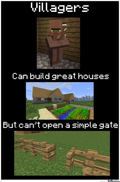 Villagers Logic By Recyclebin Meme Center