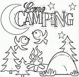 Camping Coloring Pages Camper Family Preschool Theme Reunion Gone Printable Print Clipart Vector Clip Sheets Kids Color Scout Cliparts Getdrawings sketch template