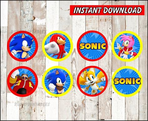 sonic cupcake toppers printable printable word searches