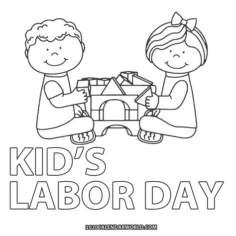 funny  printable happy labor day  coloring pages  kids