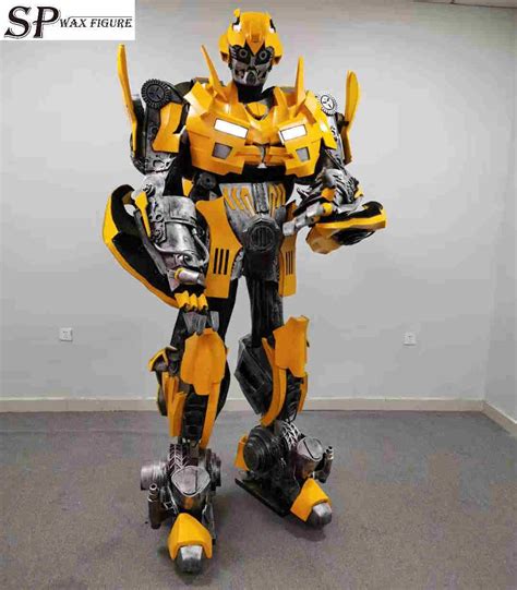 China Life Size Led Cosplay Transformer Robot Costumes Led Robot