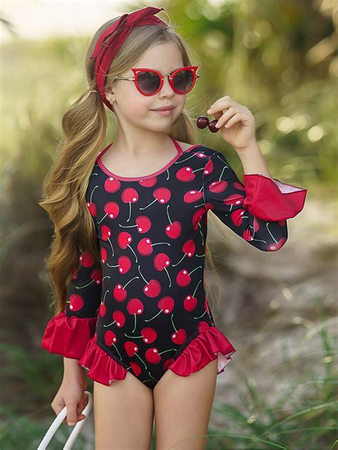 girls let s catch some waves rash guard one piece swimsuit in 2021