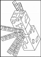 Coloring4free Minecraft11 sketch template