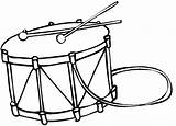 Drums Instrumentos Musicales Musikinstrumente Tambor Colorir Musik Tamborim Malvorlagen Clipartmag музыкальные инструменты Getdrawings sketch template