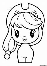Cutie Applejack Mlp sketch template