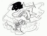 Coloring Shark Pages Mouth Printable Monster Colouring Open Sharks Angry Great Etk Kids Big Related Coloringhome Template Library Clipart Print sketch template