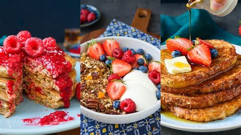 sweet breakfast recipes youtube