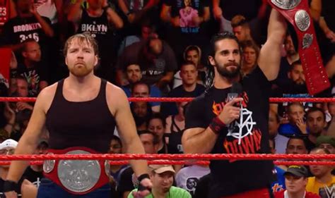 Wwe No Mercy Results Seth Rollins And Dean Ambrose Retain