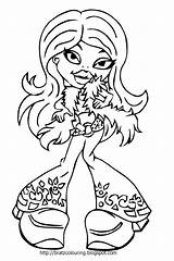 Bratz Coloring Pages Pom Cheerleader Barbie Dolls Colour Printable Color Print Kids Colouring Getcolorings Boys Getdrawings sketch template