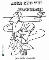 Beanstalk Jack sketch template