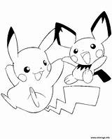 Pikachu Imprimer sketch template