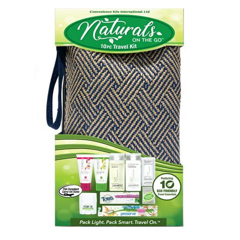 convenience kits international convenience kits international womens natural  pc travel kit