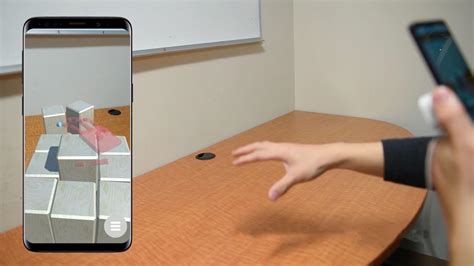 augmented reality system lets smartphone users manipulate virtual objects   hands