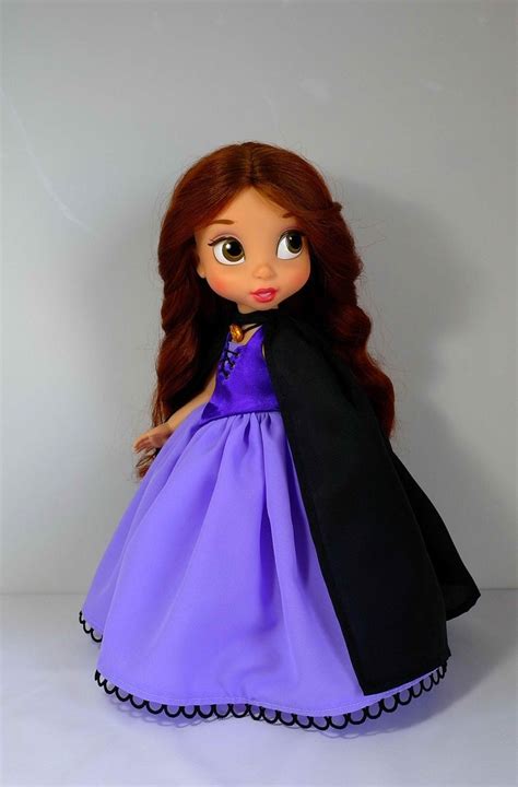 Vanessa Ursula Sea Witch Inspired Purple Dress With Cape Etsy