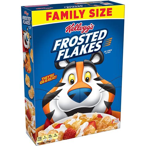 kelloggs frosted flakes  oz check   image  visiting