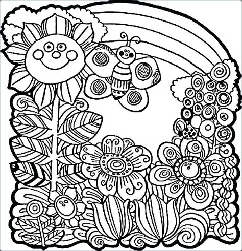 printable spring coloring pages  color pictures  baby animals
