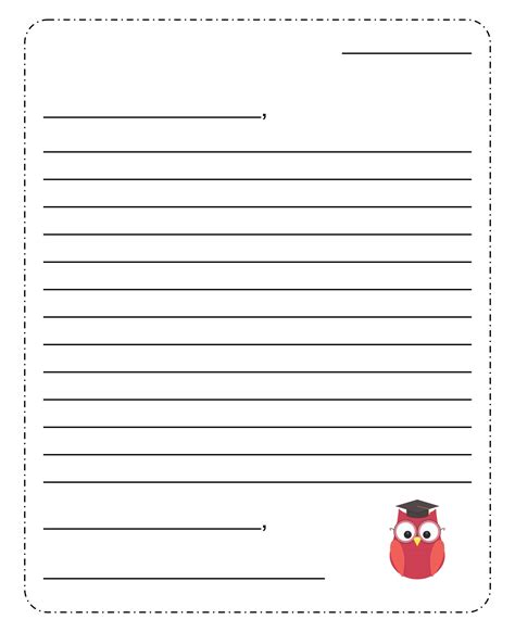 images  printable blank template friendly letter writing