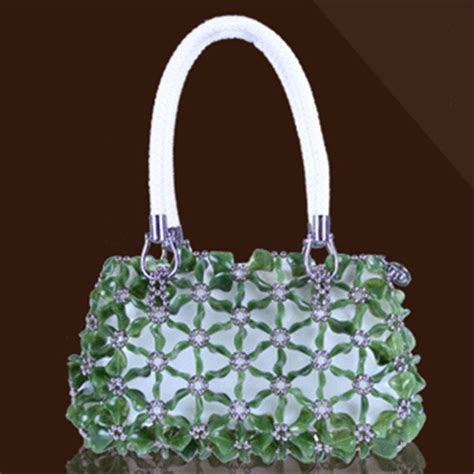 delicate crystal hand bag  women decoration   hand bags  women crystals bags