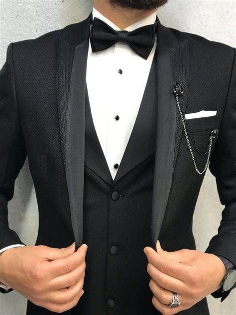 infinite  black tuxedo brabion  black tuxedo designer suits  men mens casual