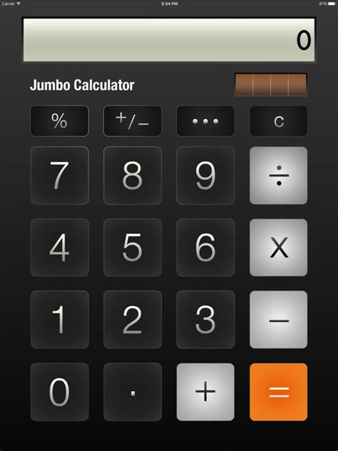 jumbo calculator   app store