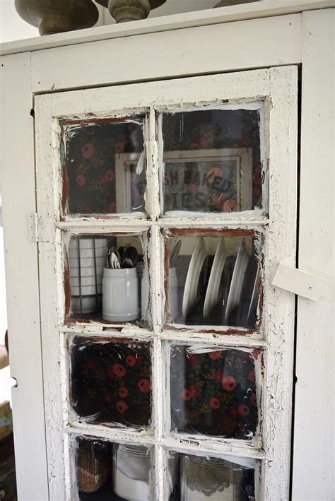 vintage inspired diy  window floor cabinet shelterness