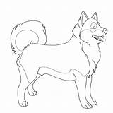 Coloring Shiba Inu Pages Getcolorings Doge sketch template