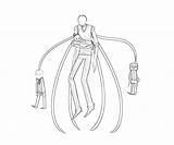 Slenderman Slender Man Coloring Pages Happy Easy Colouring Slendermen Scary Template sketch template