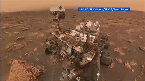 nasa s curiosity rover takes selfie during massive mars dust storm