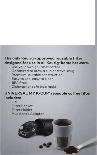 Keurig Universal My K Cup Filter 1 Ct Harris Teeter