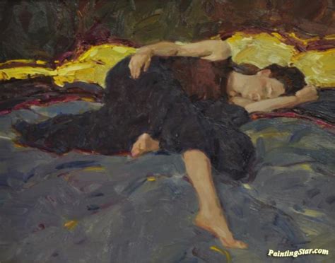 Sleeping Beauty Artwork By David Hettinger Oil Painting