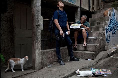 Rio Slum Occupied By Police In Pre Olympics Security Push The New