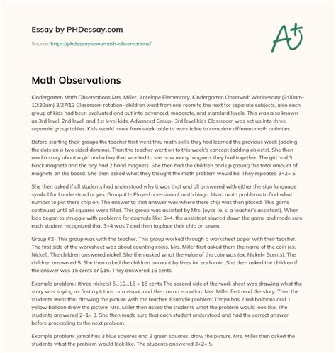 math observations phdessaycom