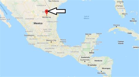 maps  monterrey mexico